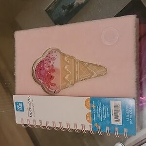 Pen + Gear light up ice cream cone journal! Brand new!!! Punk fuzzy covers. Sold